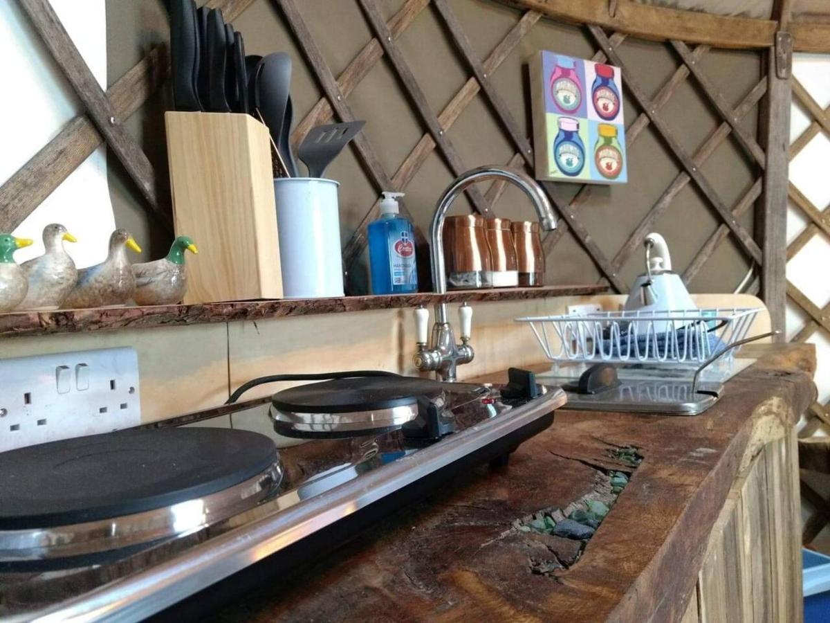 Bembridge Harbour Yurt - Log Burner - Wifiヴィラ エクステリア 写真