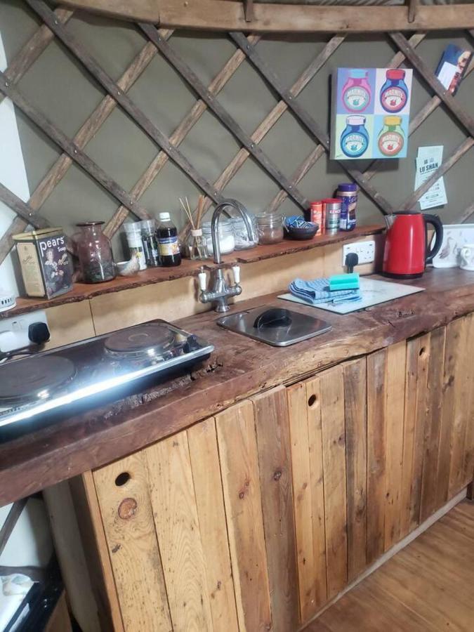 Bembridge Harbour Yurt - Log Burner - Wifiヴィラ エクステリア 写真